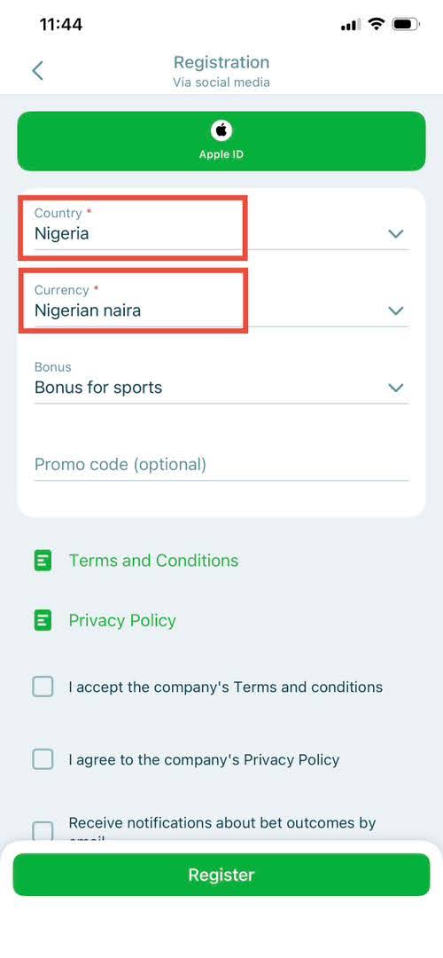 22Bet Registration: How to Sign Up for a 22Bet Account in Nigeria