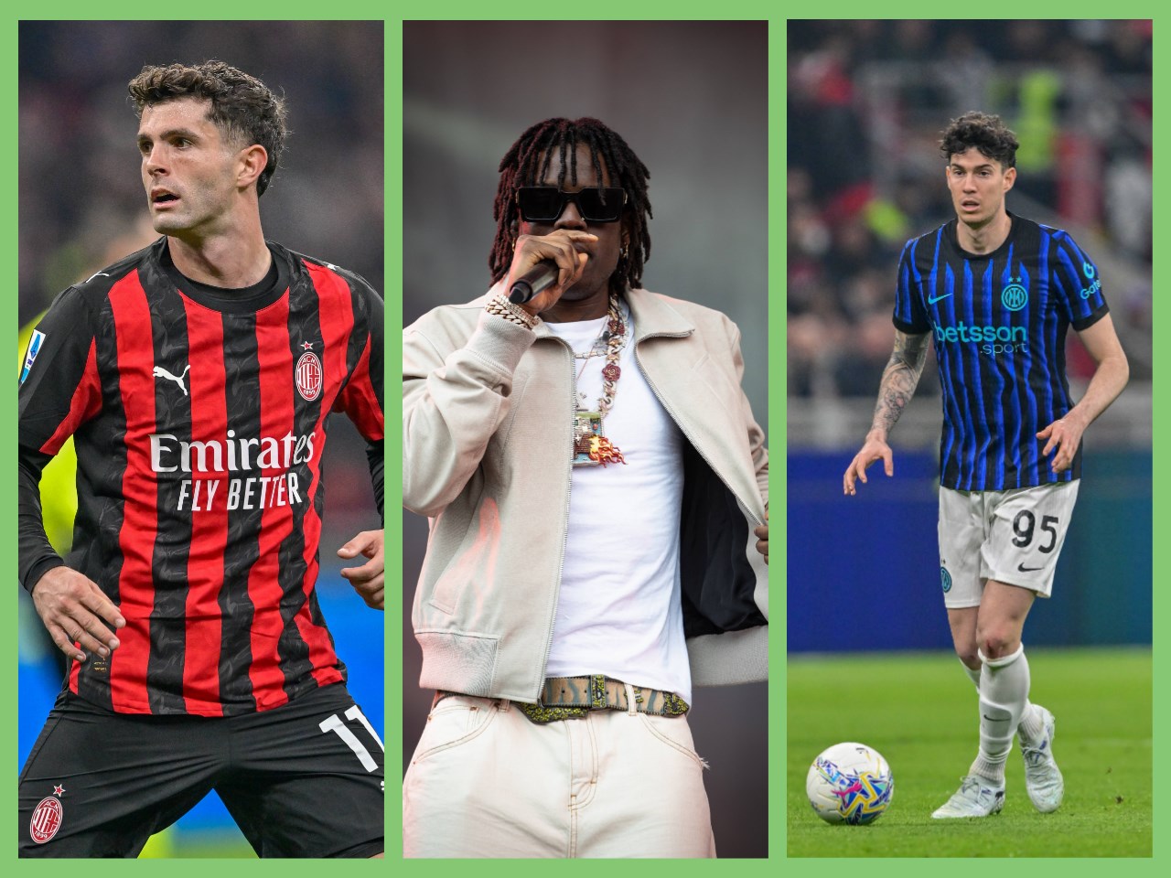 AC Milan v Inter Milan: Nigerian music star receives special No.10 jersey honour before derby