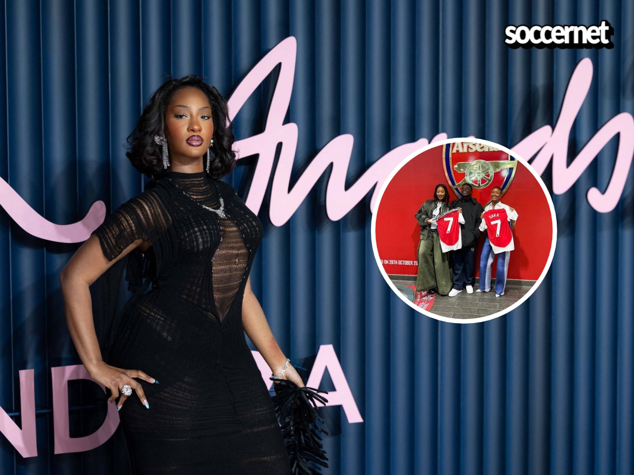 Watch: Arsenal star teams up with Nigerian superstar Tems in exciting new collaboration