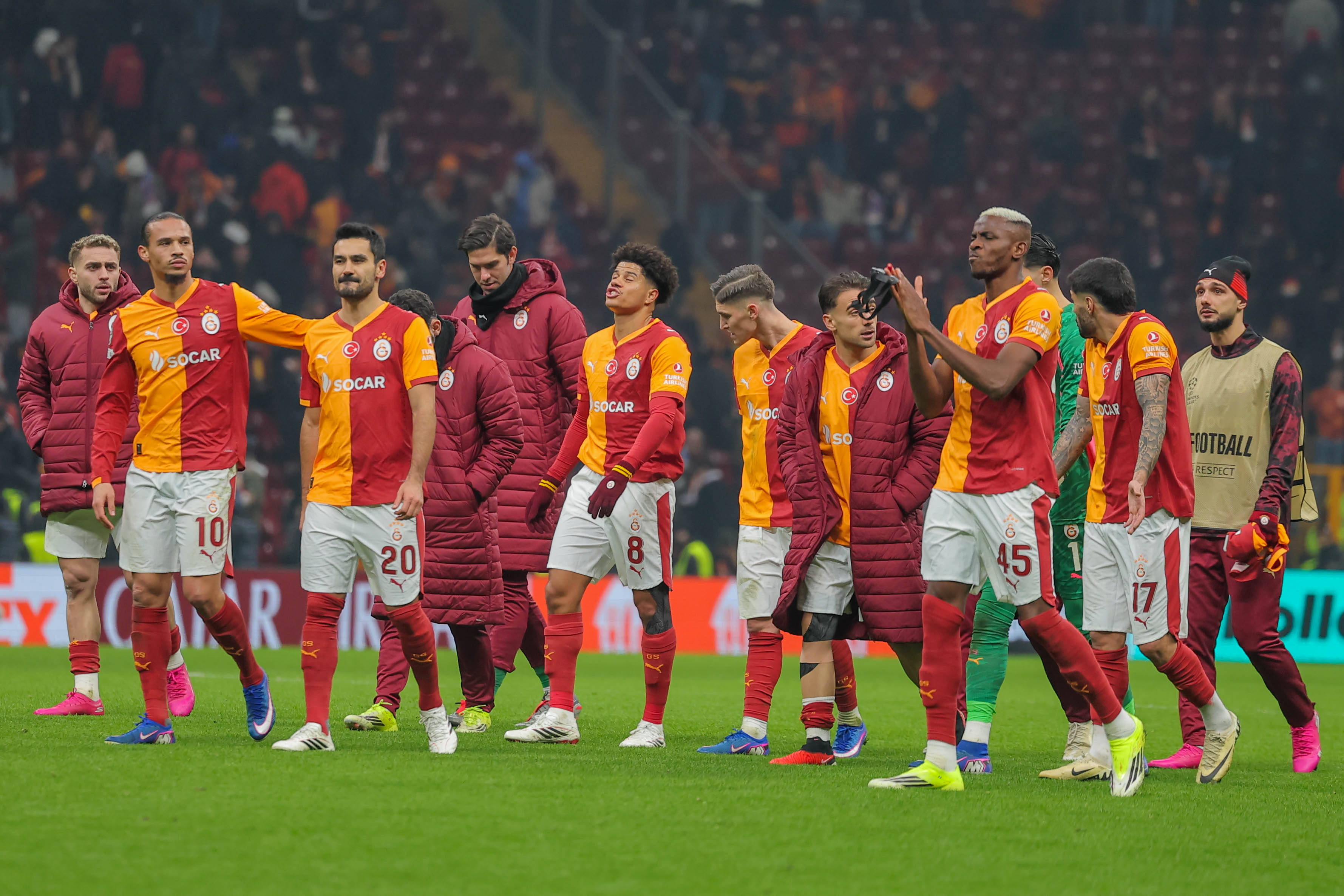 Victor Osimhen, Ilkay Gundogan, Leroy Sane, Gabriel Sara for Galatasaray