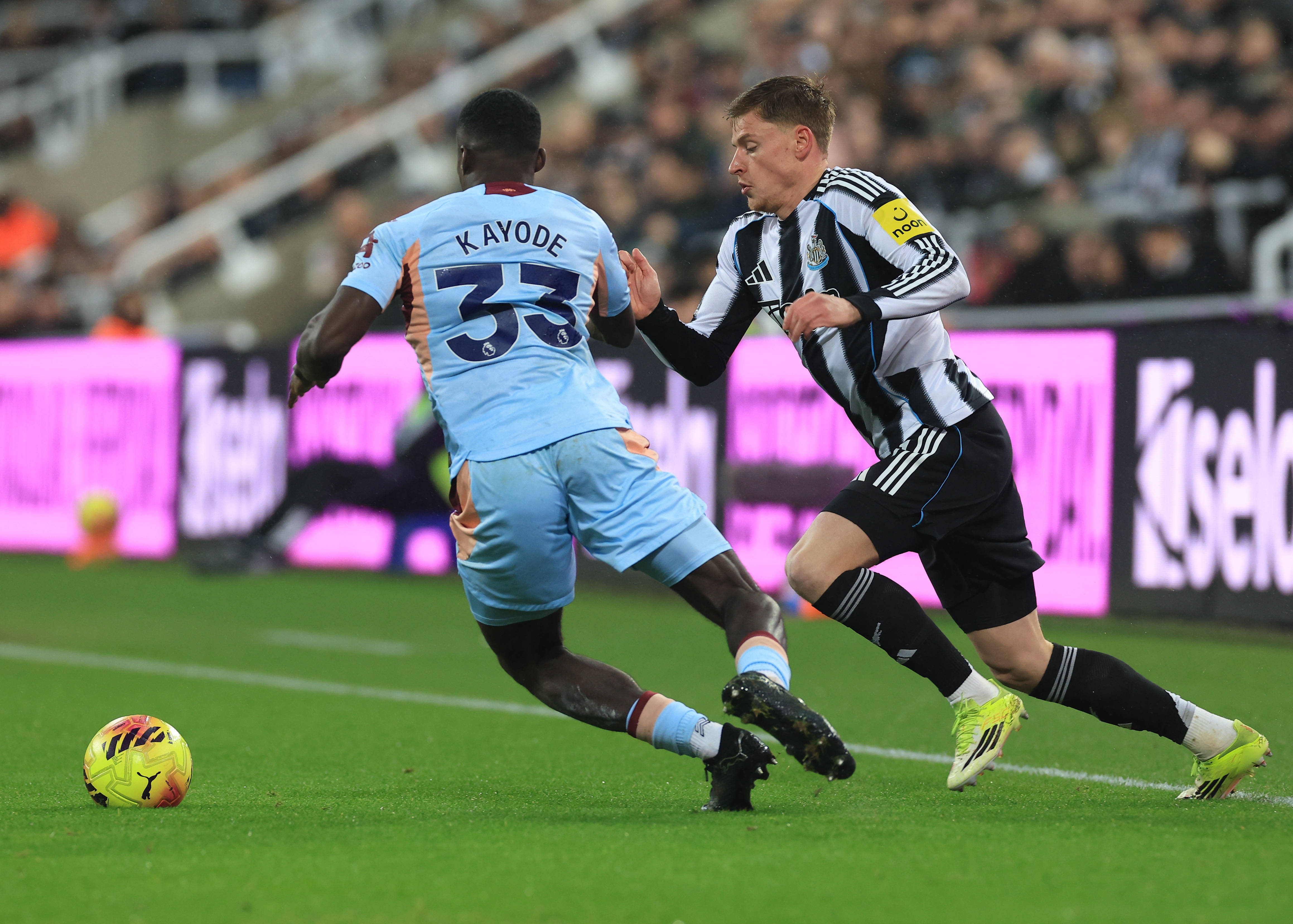 Brentford defender Michael Kayode 