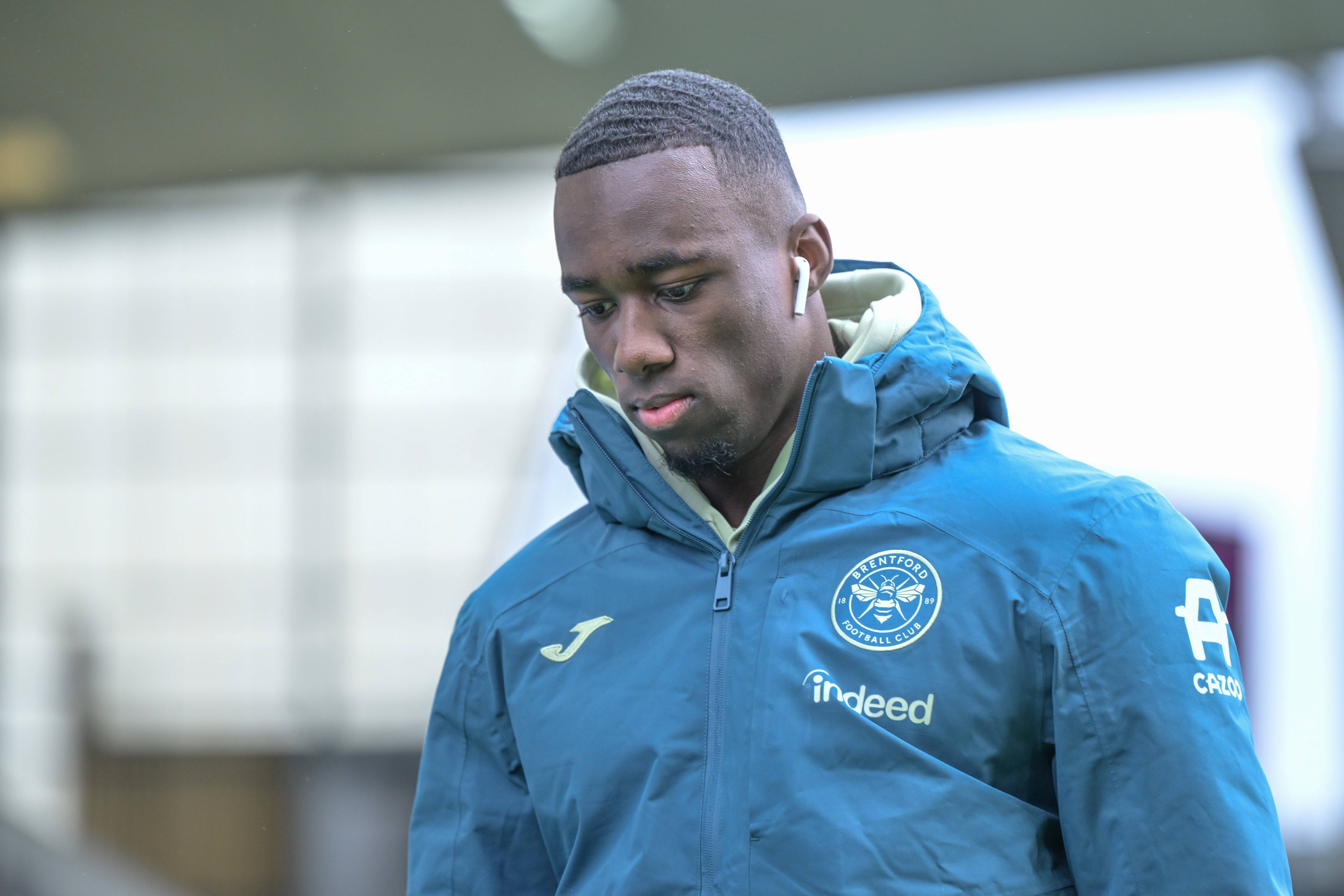 Brentford defender Michael Kayode 