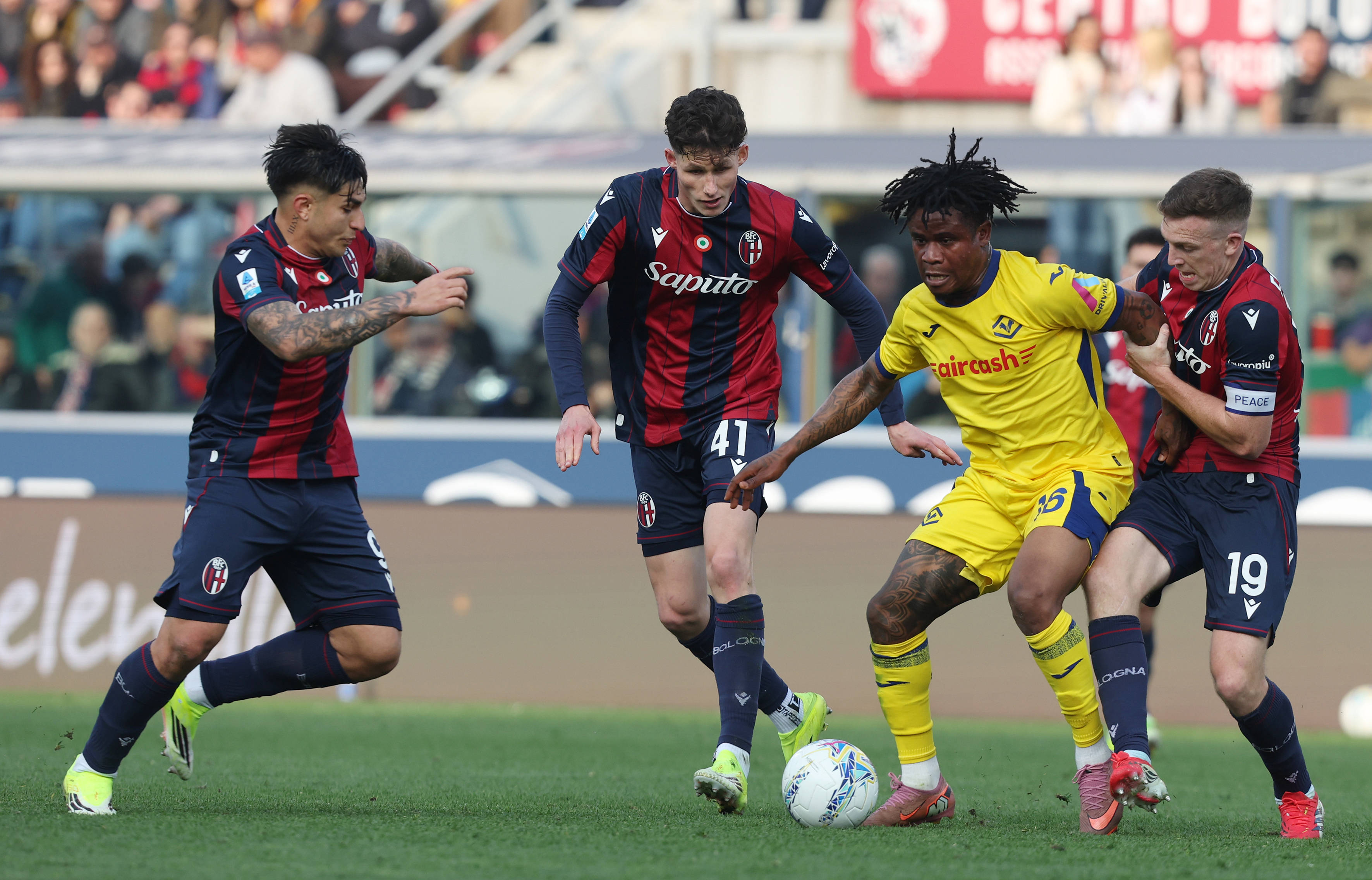 Hellas Verona striker Gift Orban