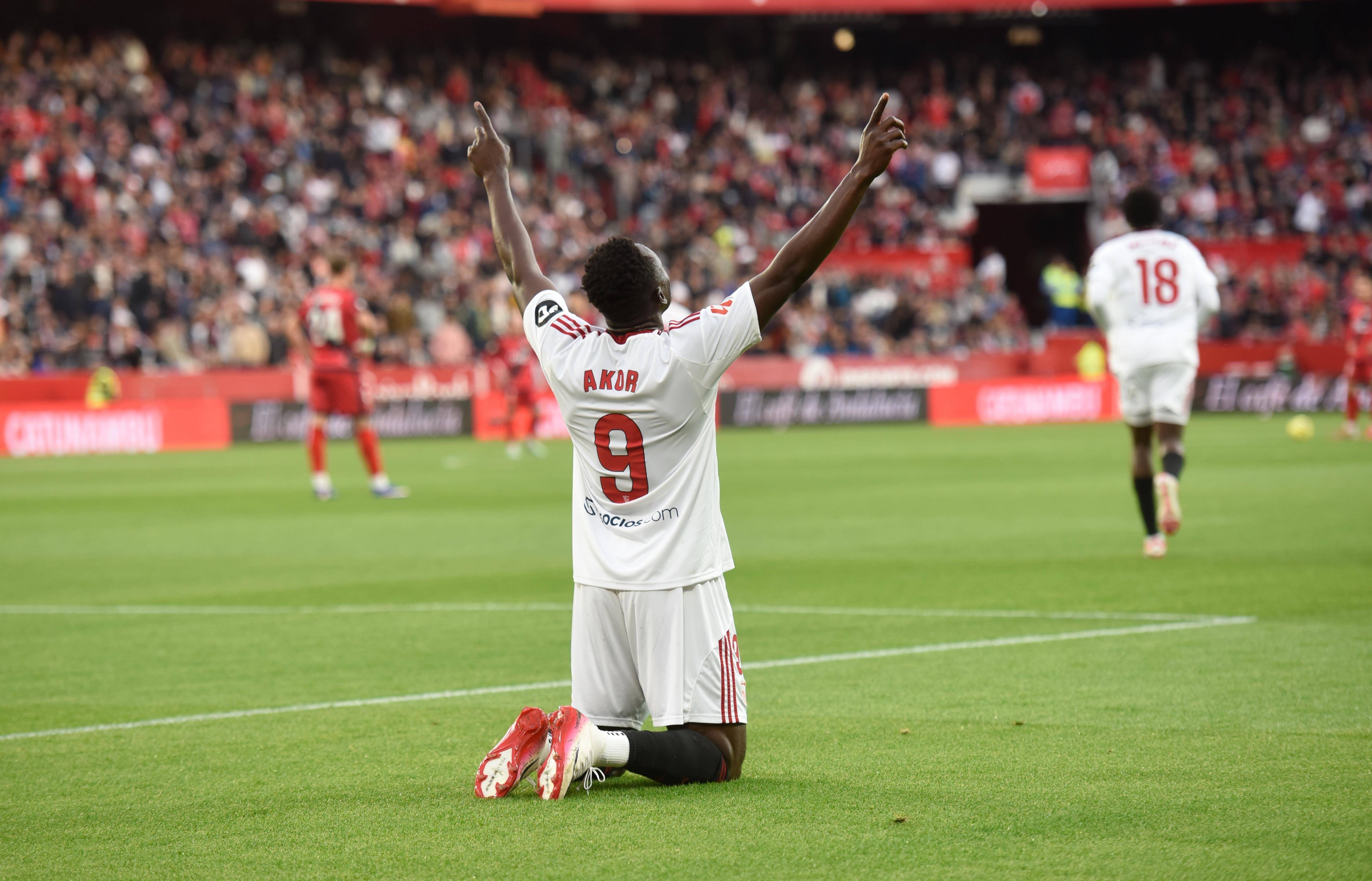Nigeria and Sevilla star Akor Adams