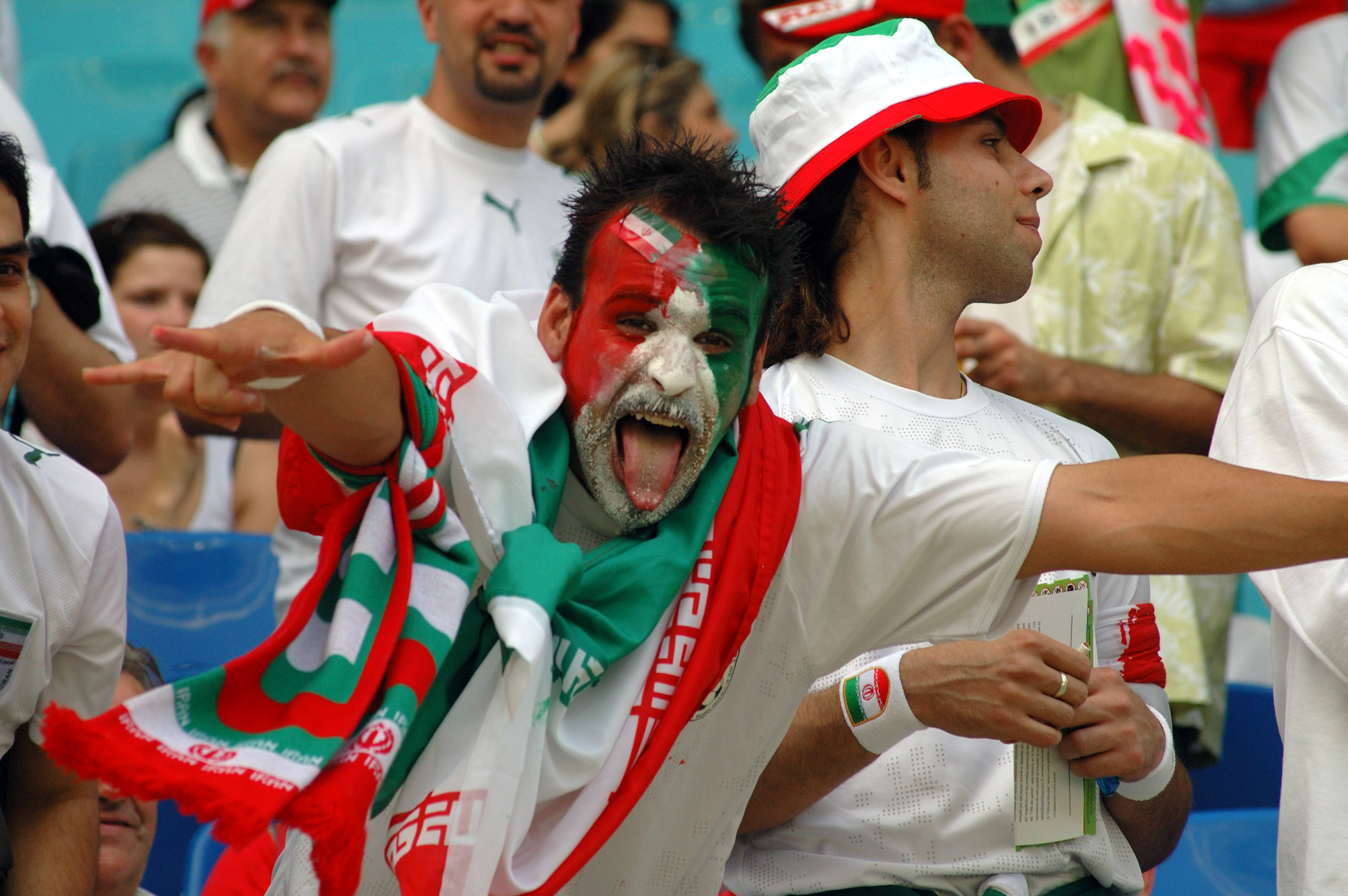 Iran football fans