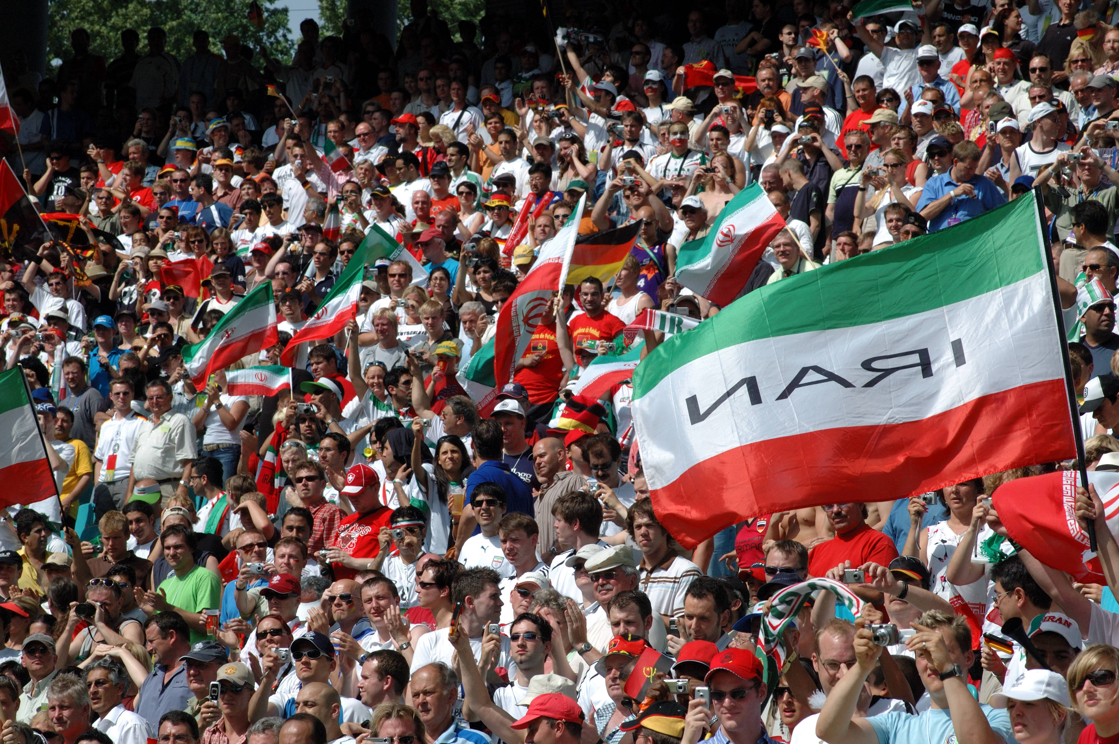 Iran football fans