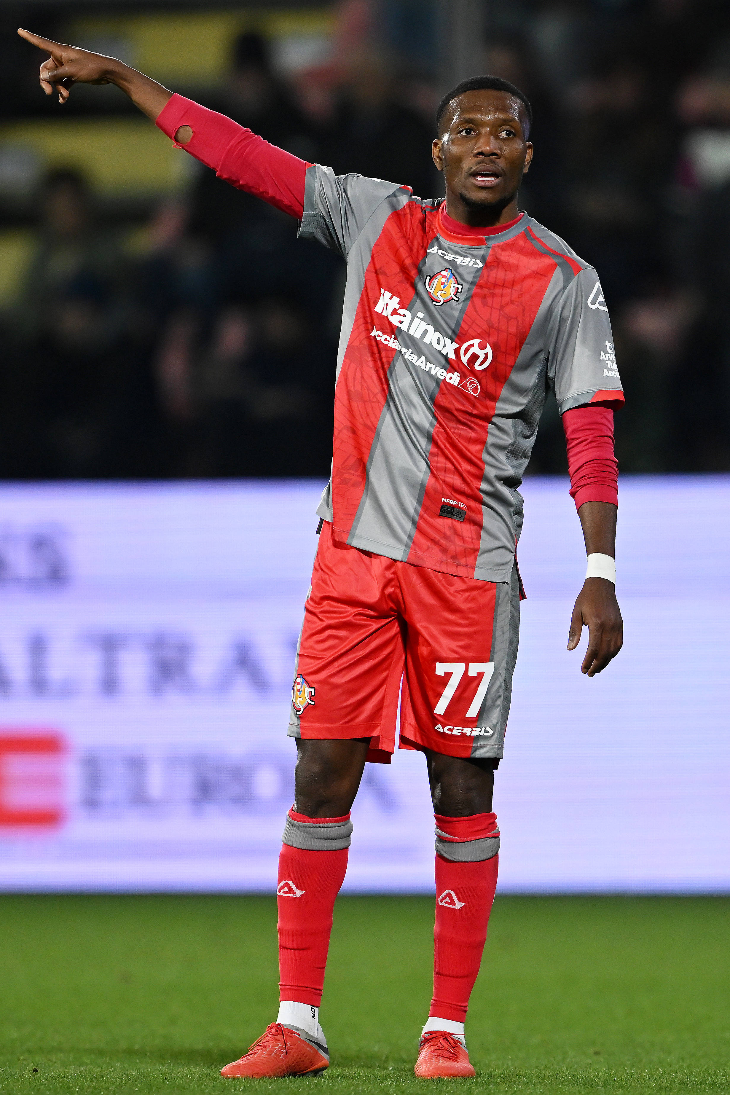 Cremonese forward David Okereke