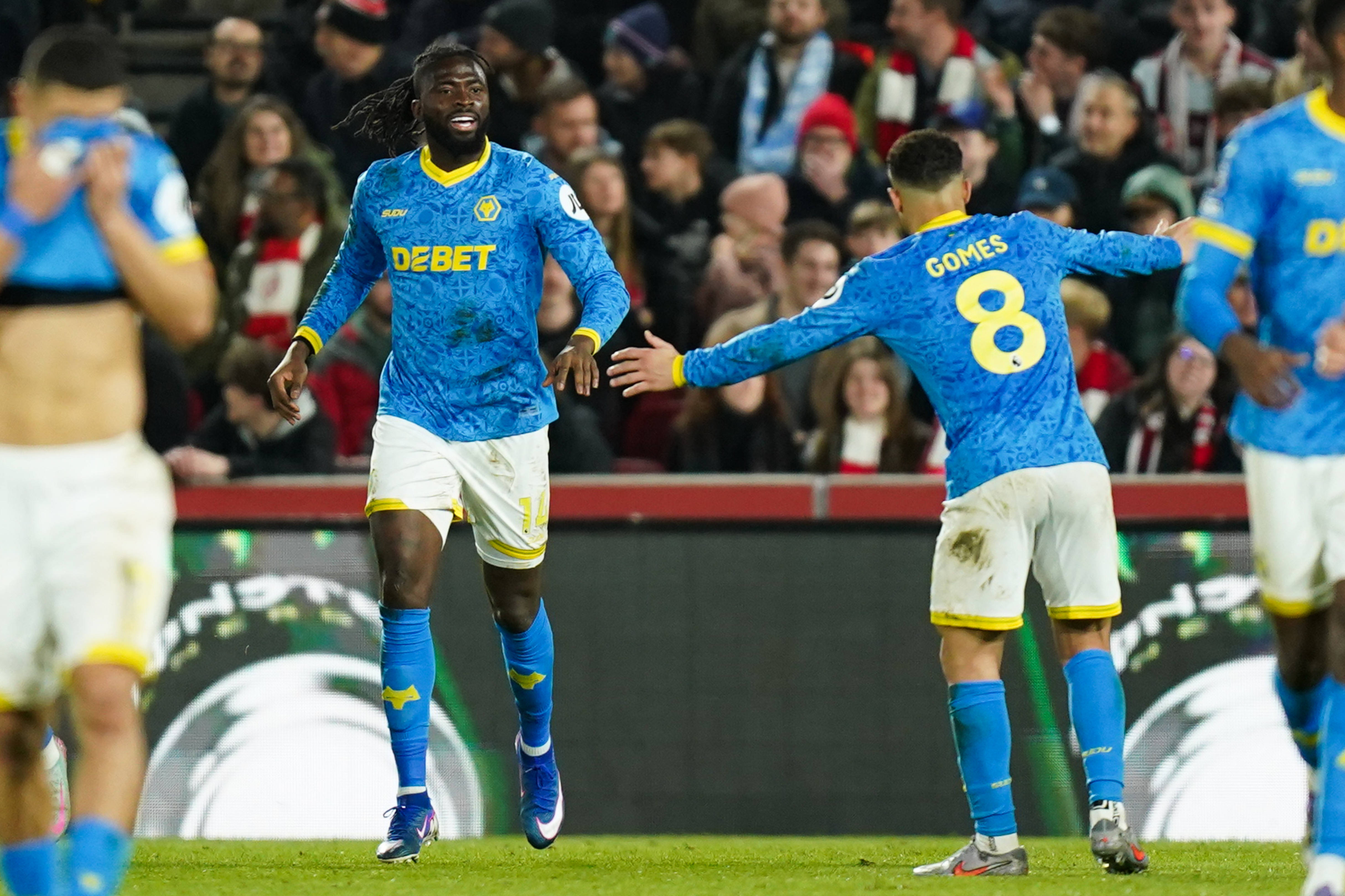 Wolves star Tolu Arokodare 