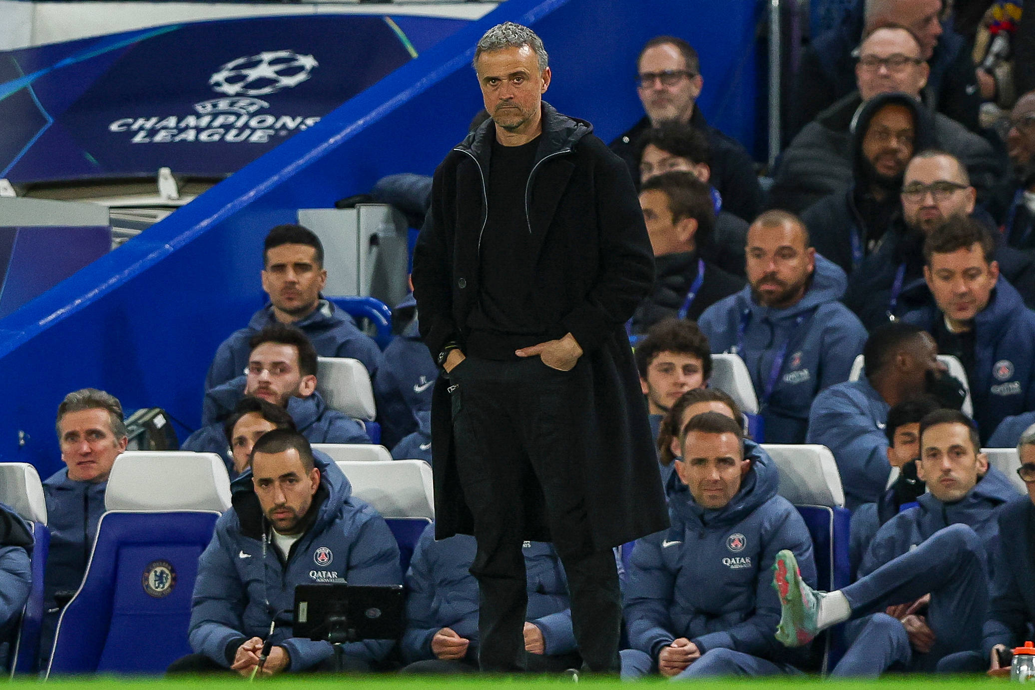 Paris Saint-Germain, PSG manager Luis Enrique 