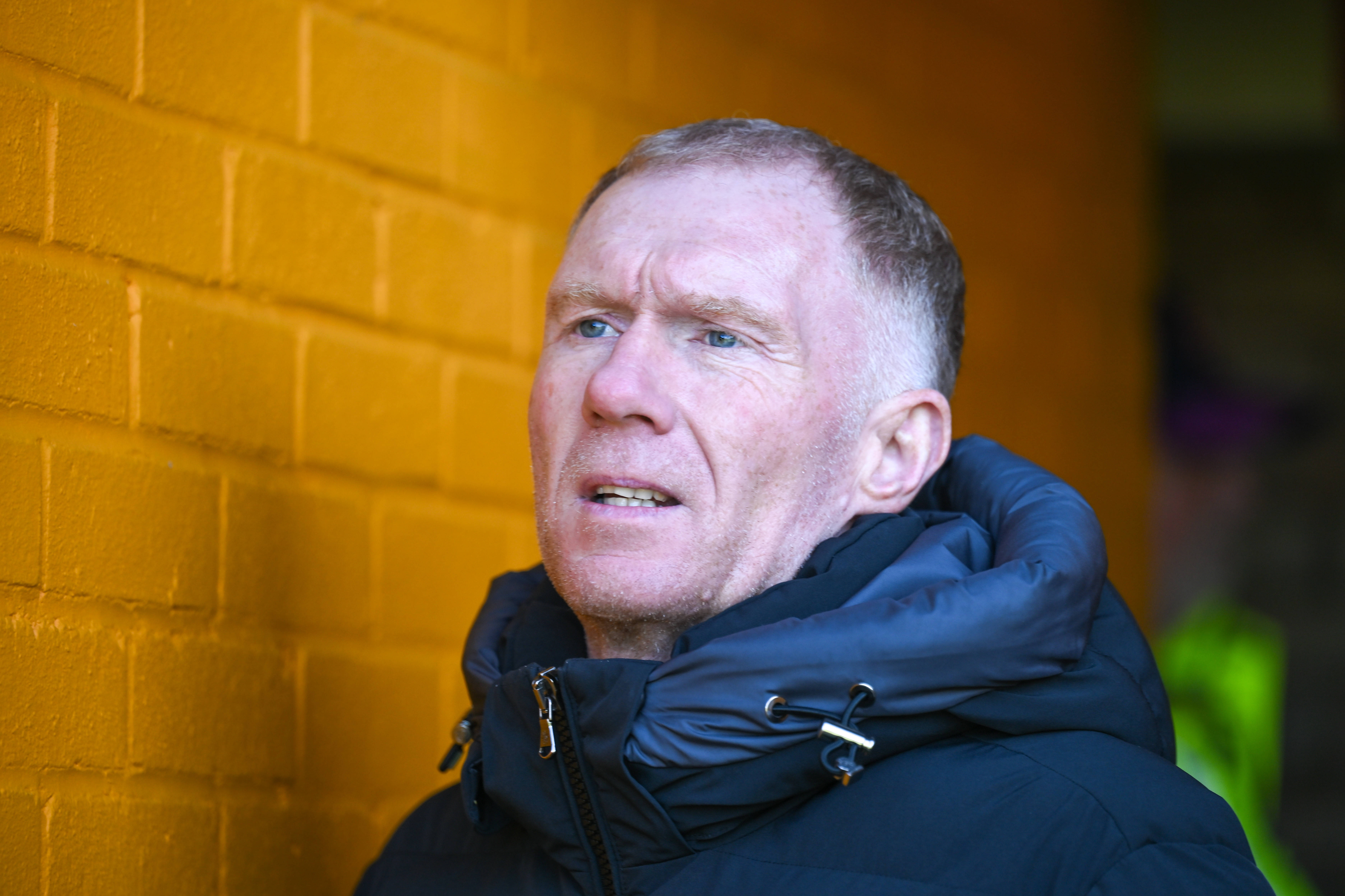 Manchester United legend Paul Scholes 